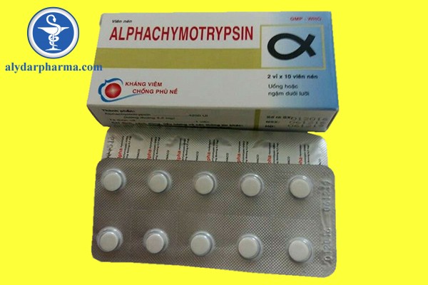 Một số điều cần lưu ý khi sử dụng Alpha chymotrypsin