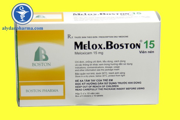 Chỉ định của thuốc MELOX BOSTON 15