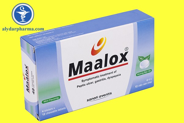 Thuốc Maalox giá bao nhiêu