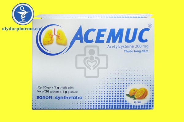 Thận trọng cảnh báo khi sử dụng Acemuc