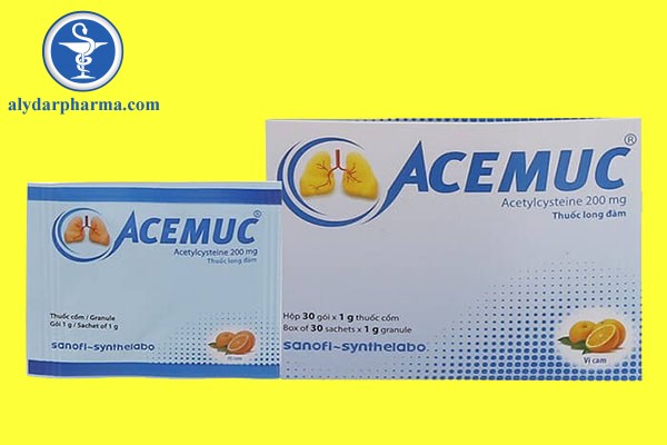 Liều dùng của thuốc Acemuc