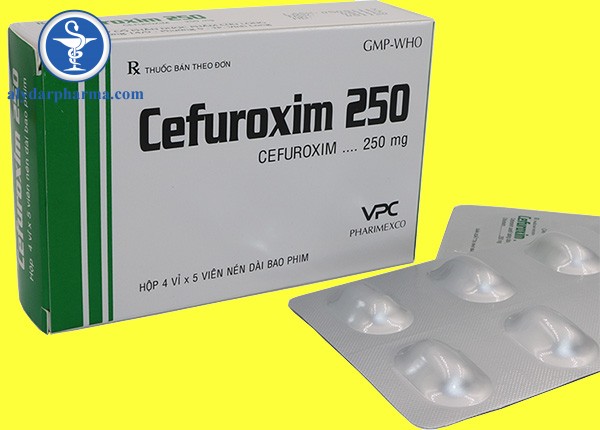 Tác dụng phụ của Cefuroxim stada 250mg