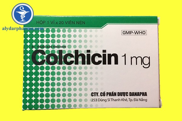 thuốc colchicin-1mg