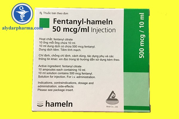 Thông tin về thuốc fentanyl