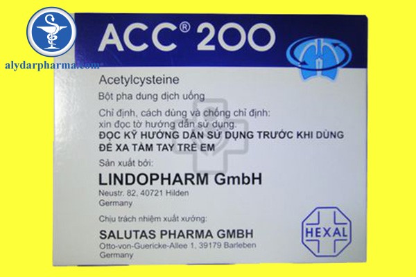 Liều dùng của thuốc Acc – 200