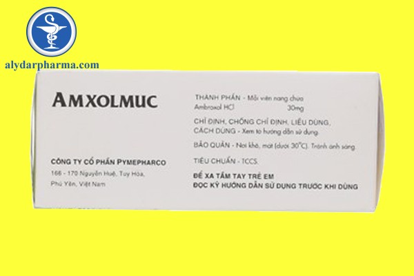 Thuốc Amxolmuc 30mg là thuốc gì?