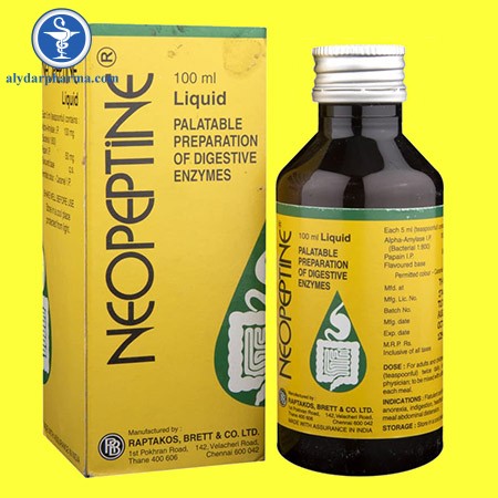 Chống chỉ định khi dùng thuốc neopeptine