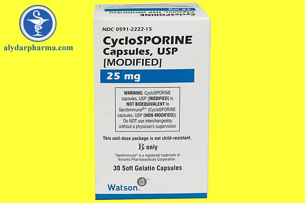 Liều lượng và cách dùng Cyclosporine