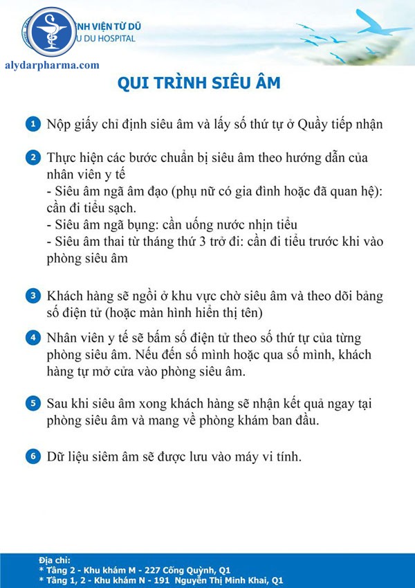 thực hiện siêu âm