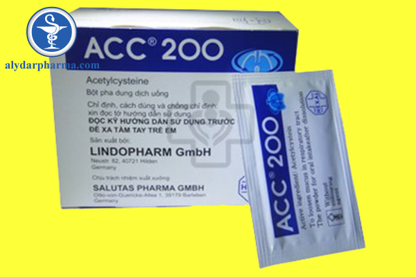 Những thông Thận trọng cảnh báo khi sử dụng Acc – 200về thuốc Acc – 200