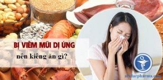 Người bị viêm mũi dị ứng kiêng ăn gì để bệnh không tái phát?