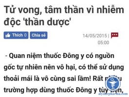Thuốc Đông y có an toàn