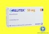 Thuốc Rilutek 50mg: Thành phần, Tác dụng, Cách dùng, Lưu ý, Giá bán Hình ảnh hộp thuốc Rilutek 50mg