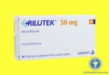 Hình ảnh hộp thuốc Rilutek 50mg