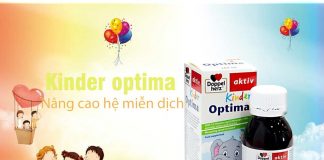 Kinder optima sản phẩm cho sự phát triển của trẻ nhỏ