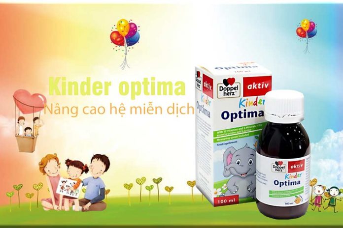 Kinder optima sản phẩm cho sự phát triển của trẻ nhỏ