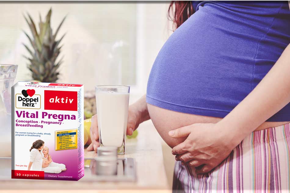Doppelherz Vital Pregna dành cho phụ nữ mang thai đến từ Đức