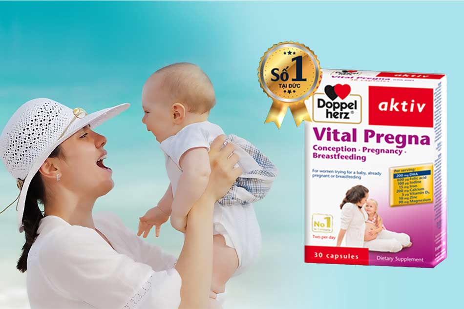 Doppelherz Vital Pregna sản phẩm được hơn 70 quốc gia tin dùng