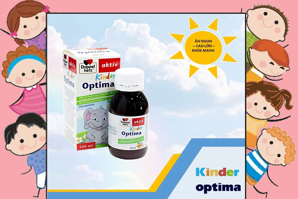 Kinder optima sản phẩm chăm sóc sức khỏe trẻ em đến từ Đức