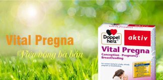 Doppelherz Vital Pregna thực phẩm chức năng cho bà bầu đến từ Đức