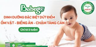 Sữa non thảo dược Babego