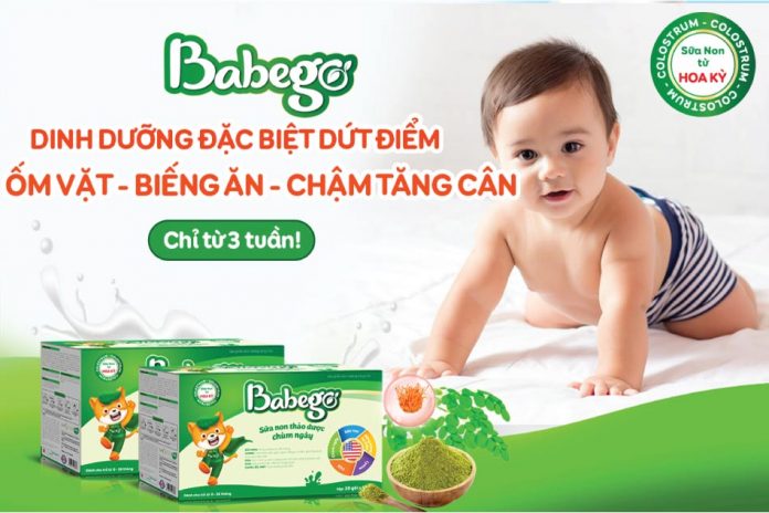 Sữa non thảo dược Babego