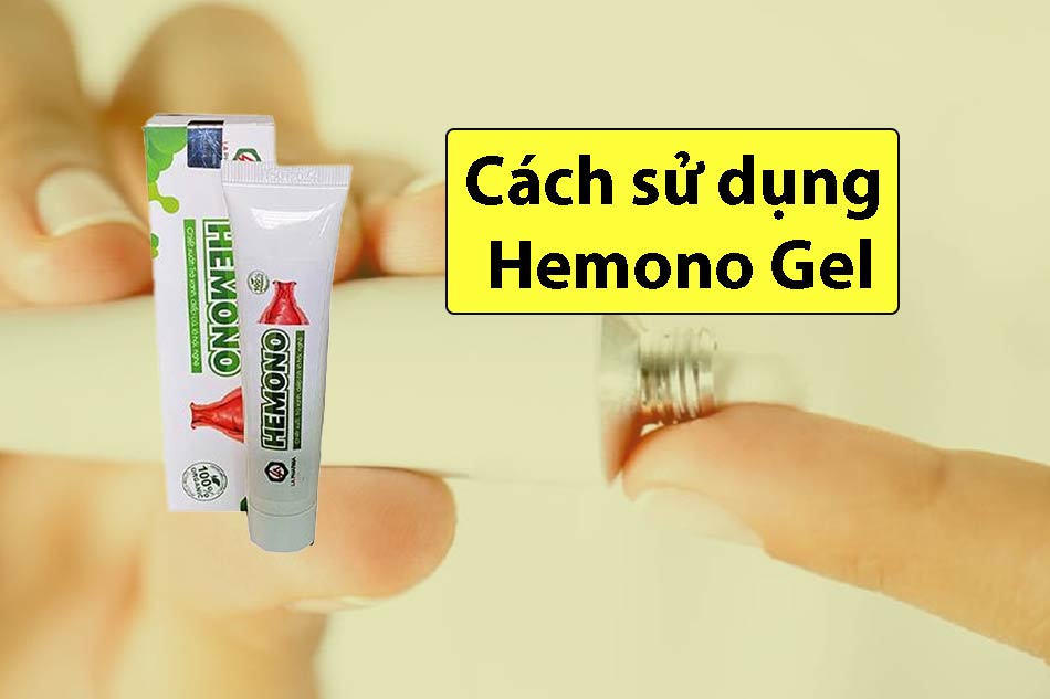 Cách sử dụng Hemono Gel