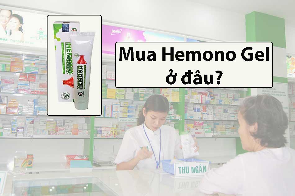 Hemono Gel chính hãng mua ở đâu?