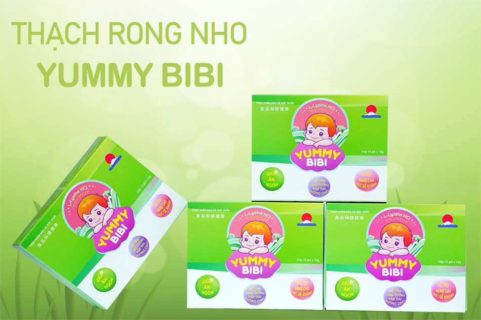 Review] Thạch Rong Nho Yummy Bibi Cho Trẻ Biếng Ăn Có Tốt Không?