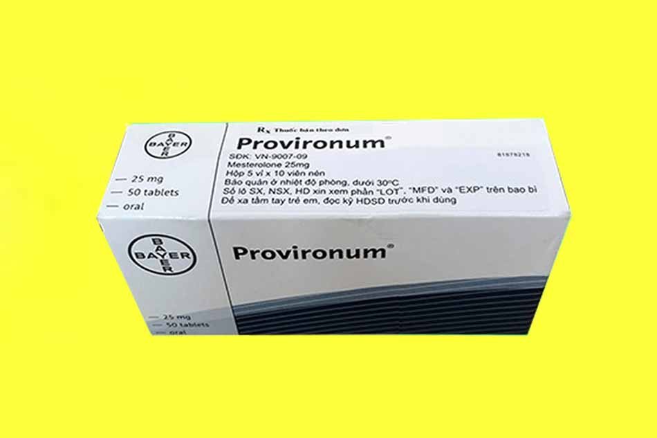 Provironum 25mg là thuốc gì?