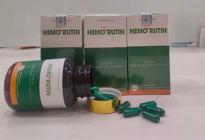 Hemo Rutin phòng và điều trị bệnh trĩ