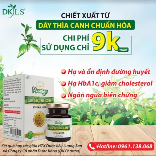 Tác dụng của Cao Dây thìa canh chuẩn hóa Mamigo