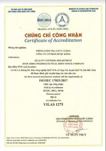 Giay chứng nhận