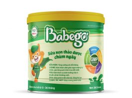 Sữa non thảo dược chùm ngây Babego