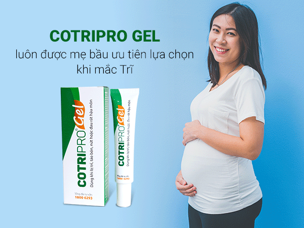 CotriPro Gel đặc biệt an toàn cho mẹ bầu