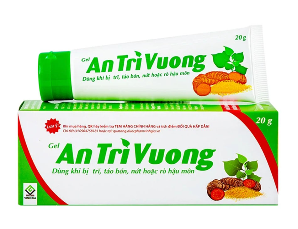 An Trĩ Vương- gel bôi trĩ nguồn gốc thảo dược