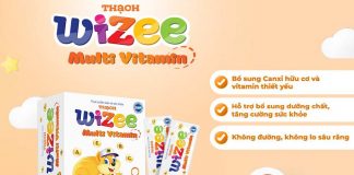 Thạch Wizee Multi Vitamin giúp bổ sung các vitamin, giúp tăng cường sức khỏe, tăng sức đề kháng