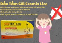 Dầu tắm gói Cromix lice: Giải pháp toàn diện cho da đầu và cơ thể Dầu tắm gói Cromix lice: Giải pháp toàn diện cho da đầu và cơ thể