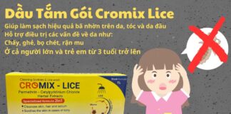 Dầu tắm gói Cromix lice: Giải pháp toàn diện cho da đầu và cơ thể Dầu tắm gói Cromix lice: Giải pháp toàn diện cho da đầu và cơ thể